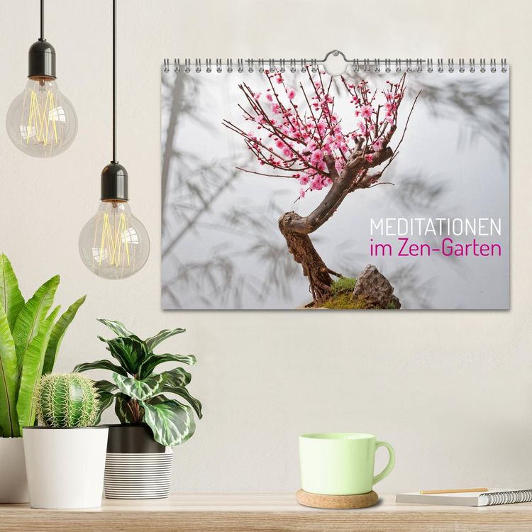 Produktbild: Meditationen im Zen-Garten (Wandkalender 2026 DIN A4 quer), CALVENDO Monatskalender