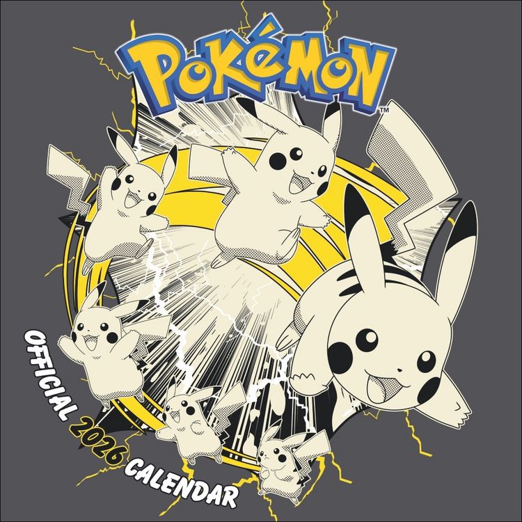 Produktbild: Pok&eacute;mon Broschurkalender 2026