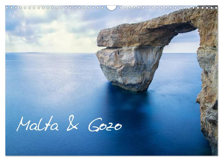 Produktbild: Malta & Gozo (Wandkalender 2026 DIN A3 quer), CALVENDO Monatskalender