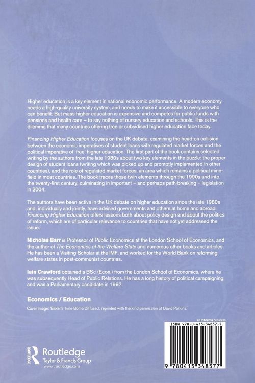 Produktbild: Financing Higher Education
