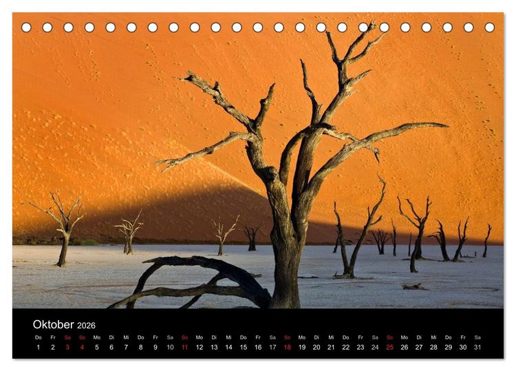 Produktbild: Landschaft im Licht (Tischkalender 2026 DIN A5 quer), CALVENDO Monatskalender