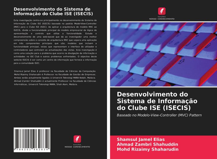 Produktbild: Desenvolvimento do Sistema de Informa&ccedil;&atilde;o do Clube ISE (ISECIS)
