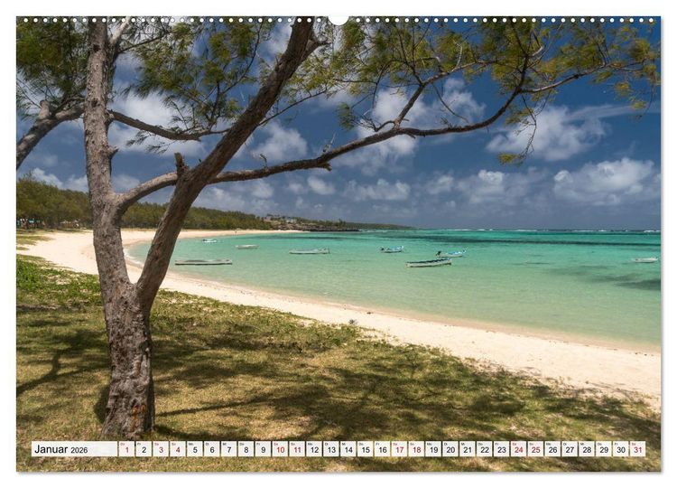 Produktbild: Traumstr&auml;nde auf Mauritius (Wandkalender 2026 DIN A2 quer), CALVENDO Monatskalender