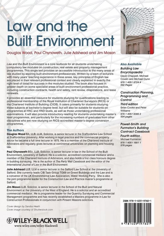 Produktbild: Law Built Environment