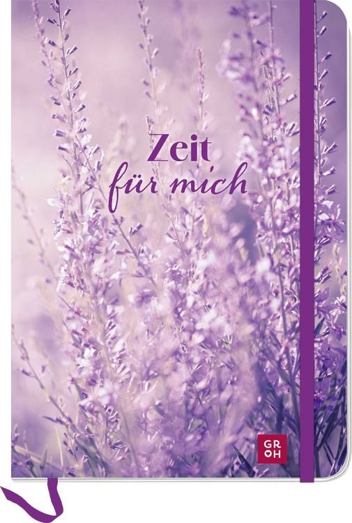 Produktbild: Notizbuch Zeit f&uuml;r mich Lavendel