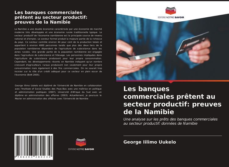 Produktbild: Les banques commerciales pr&ecirc;tent au secteur productif: preuves de la Namibie