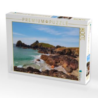 Produktbild: CALVENDO Puzzle Kynance Cove | 1000 Teile Lege-Gr&ouml;&szlig;e 64x48cm Foto-Puzzle f&uuml;r gl&uuml;ckliche Stunden