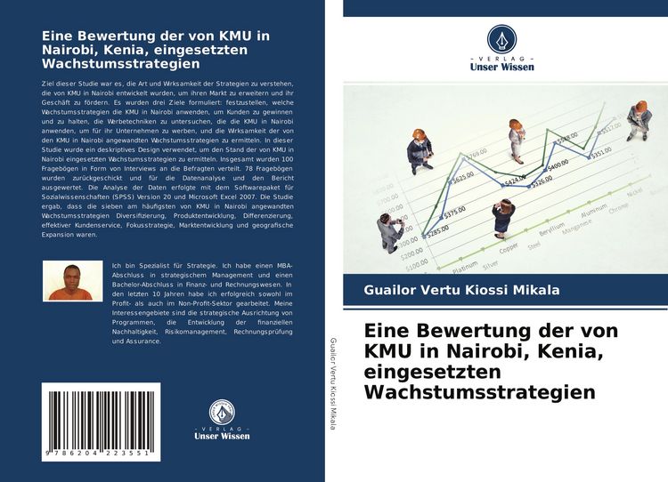 Produktbild: Eine Bewertung der von KMU in Nairobi, Kenia, eingesetzten Wachstumsstrategien