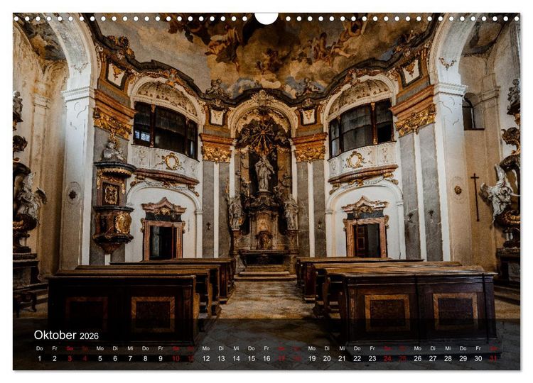Produktbild: Geheimnisvolle Orte - Die etwas anderen Lost Places (Wandkalender 2026 DIN A3 quer), CALVENDO Monatskalender