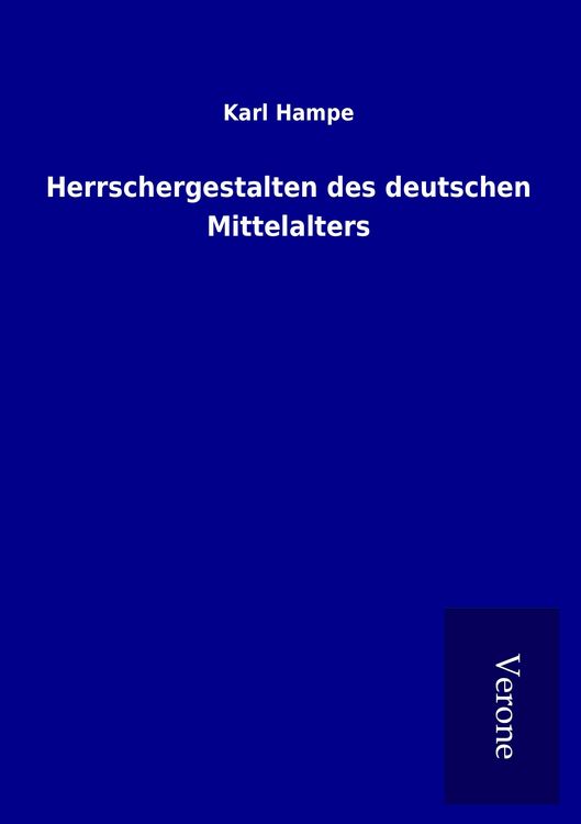 Produktbild: Herrschergestalten des deutschen Mittelalters