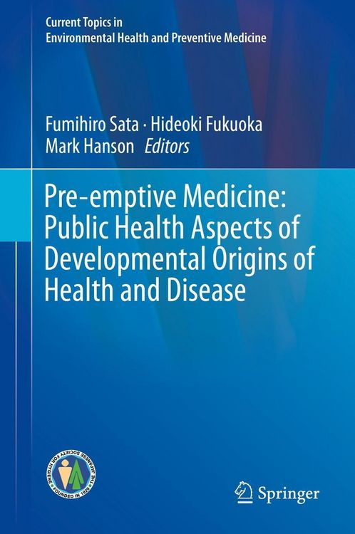 Produktbild: Pre-emptive Medicine: Public Health Aspects of Developmental Origins of Health and Disease