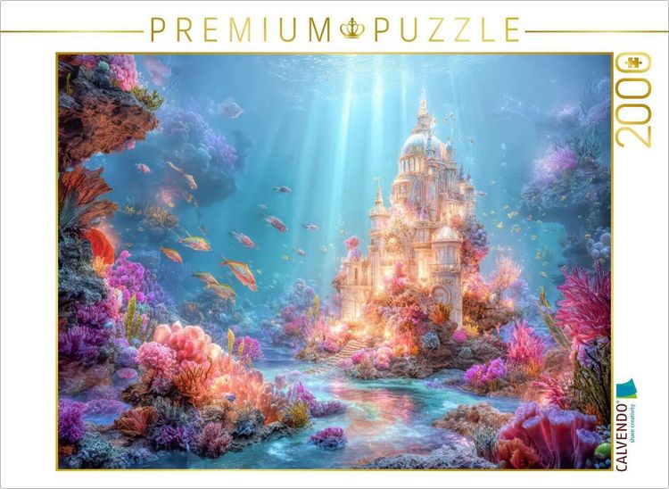 Produktbild: CALVENDO Puzzle M&auml;rchenhafte Schl&ouml;sser | 2000 Teile Lege-Gr&ouml;&szlig;e 90x67cm Foto-Puzzle f&uuml;r gl&uuml;ckliche Stunden