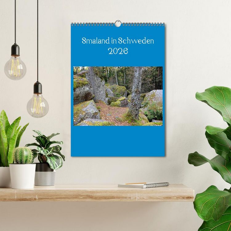 Produktbild: Smaland in Schweden 2026 (Wandkalender 2026 DIN A3 hoch), CALVENDO Monatskalender