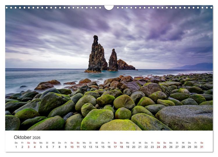 Produktbild: Madeira - Die atemberaubende Insel. (Wandkalender 2026 DIN A3 quer), CALVENDO Monatskalender