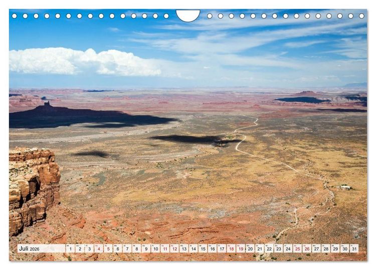 Produktbild: USA: Roadtrip durch die W&uuml;ste (Wandkalender 2026 DIN A4 quer), CALVENDO Monatskalender