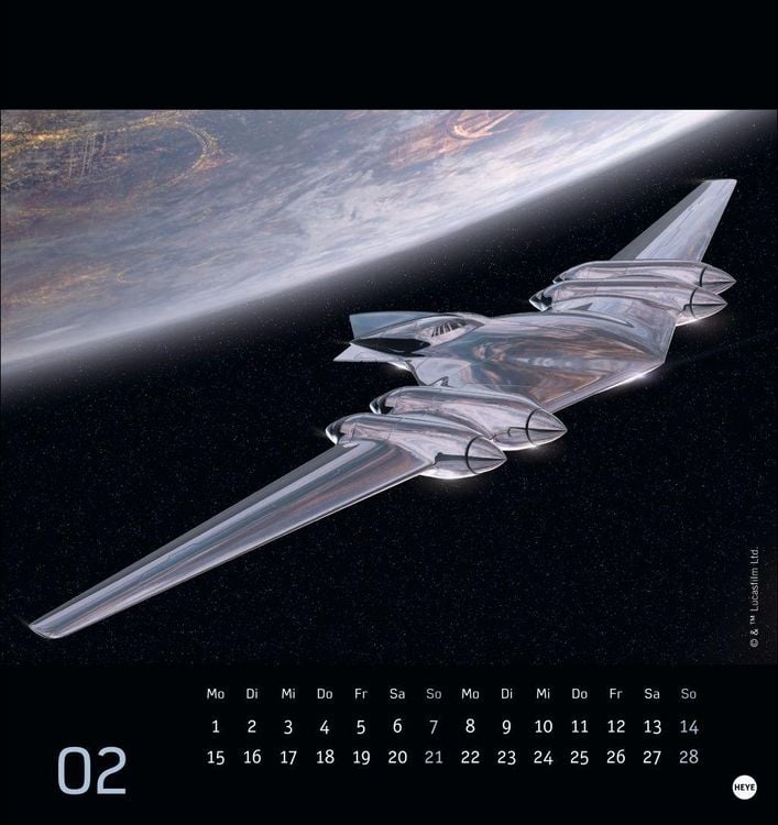 Produktbild: Star Wars Postkartenkalender 2027