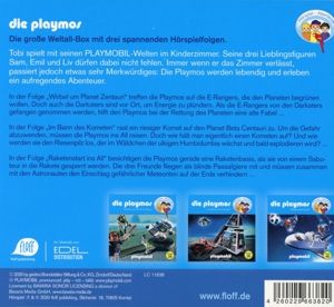 Produktbild: Die Playmos - Das Original Playmobil H&ouml;rspiel, Die gro&szlig;e Weltall-Box: Folgen 29, 36, 48