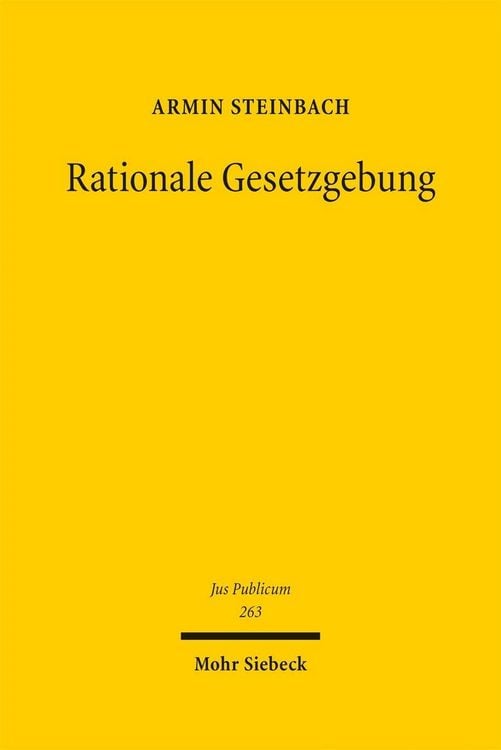 Produktbild: Rationale Gesetzgebung