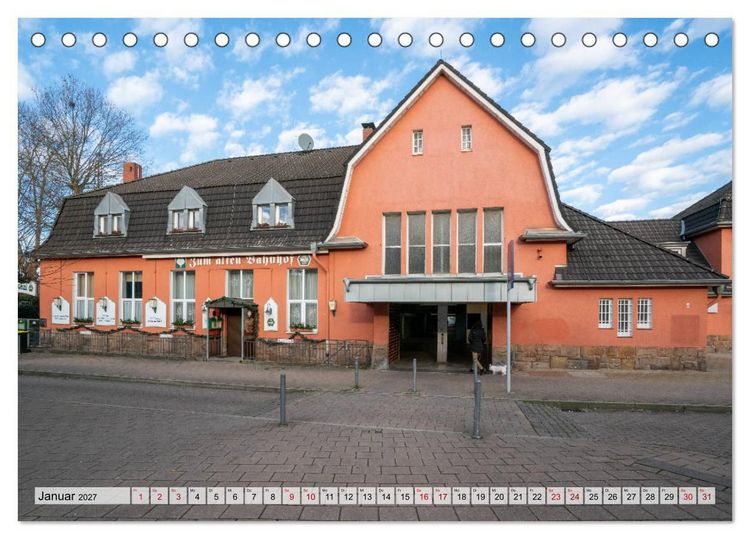 Produktbild: Bahnh&ouml;fe im Ruhr-Revier (Tischkalender 2027 DIN A5 quer), CALVENDO Monatskalender
