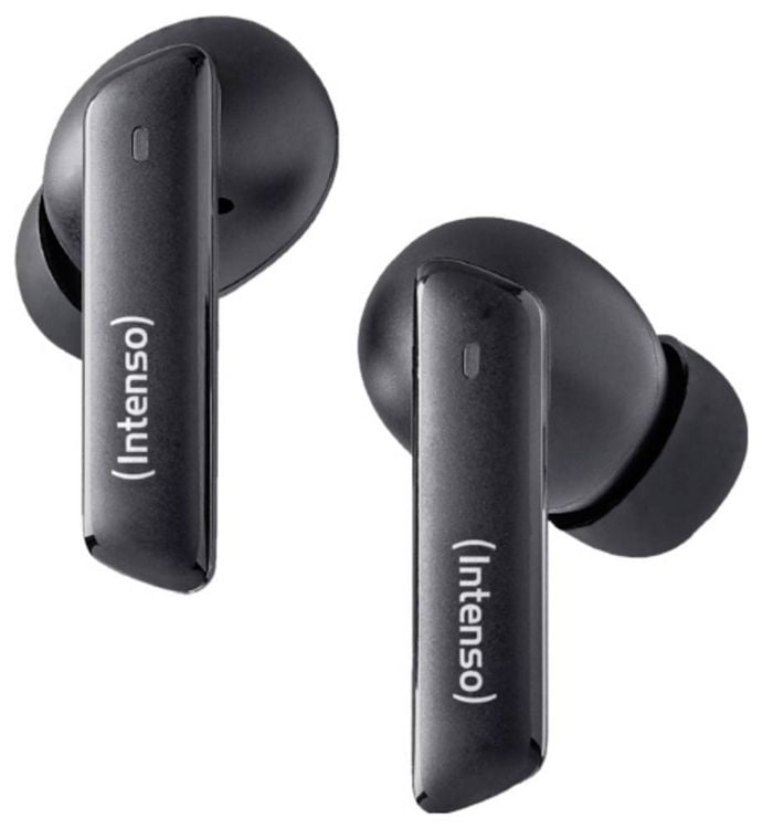 Produktbild: Intenso Buds Pro T500HAE schwarz In Ear Kopfh&ouml;rer Bluetooth&reg; Schwarz Noise Cancelling Wasserabweisend Handy