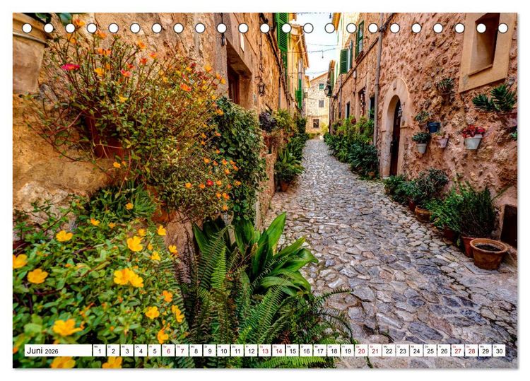 Produktbild: Mallorca - Sch&ouml;ne Impressionen der Insel (Tischkalender 2026 DIN A5 quer), CALVENDO Monatskalender