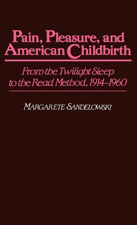 Produktbild: Pain, Pleasure, and American Childbirth