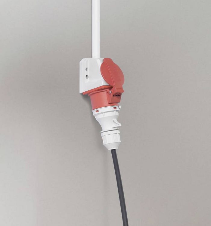 Produktbild: Sygonix SY-6261874 CEE Wandstecker 32A 5polig 415 V/AC 1St.