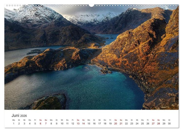 Produktbild: Schottland - Eine eindrucksvolle Reise in ein wundersch&ouml;nes Land. (hochwertiger Premium Wandkalender 2026 DIN A2 quer), Kunstdruck in Hochglanz