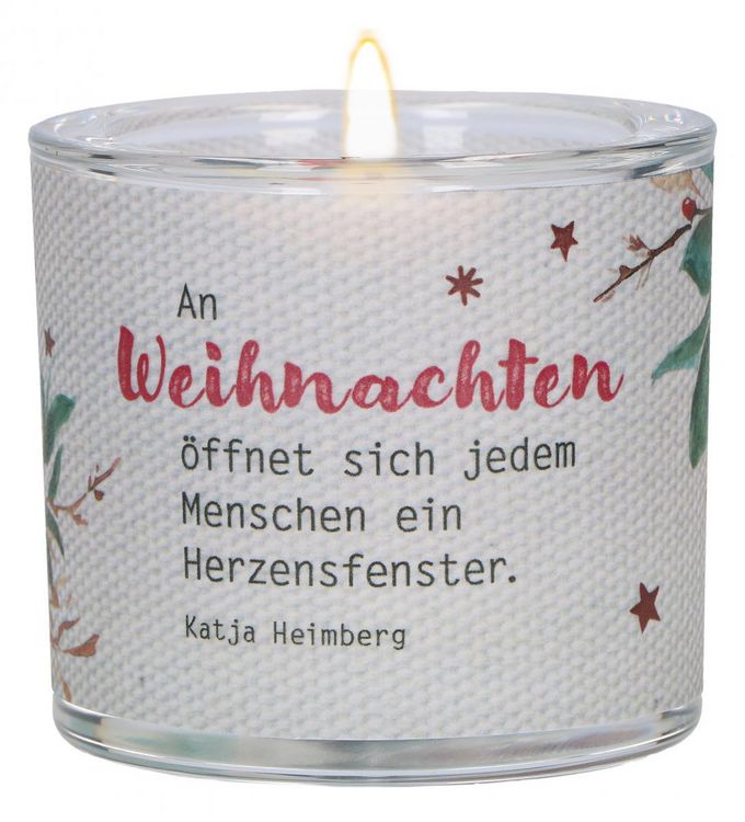 Produktbild: Windlicht aus Glas - Weihnachten
