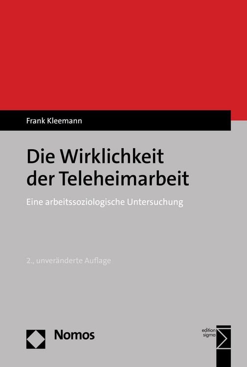 Produktbild: Die Wirklichkeit der Teleheimarbeit