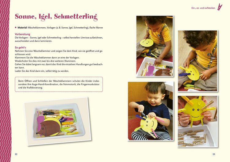 Produktbild: Spielen mit Krippenkindern: Aktionstabletts