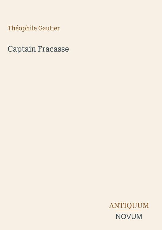 Produktbild: Captain Fracasse