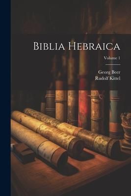 Produktbild: Biblia Hebraica; Volume 1