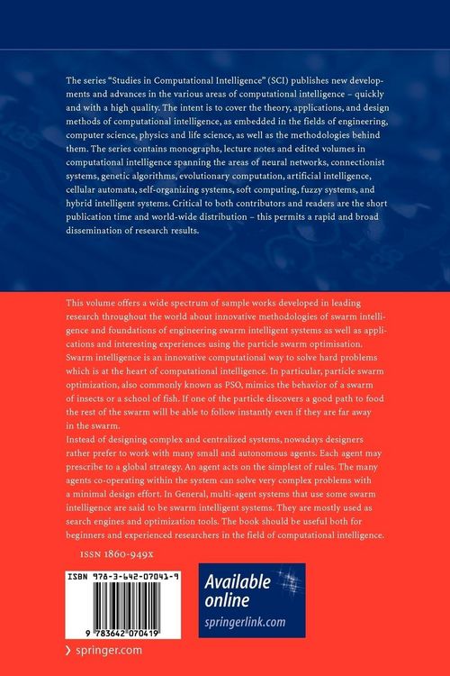Produktbild: Swarm Intelligent Systems