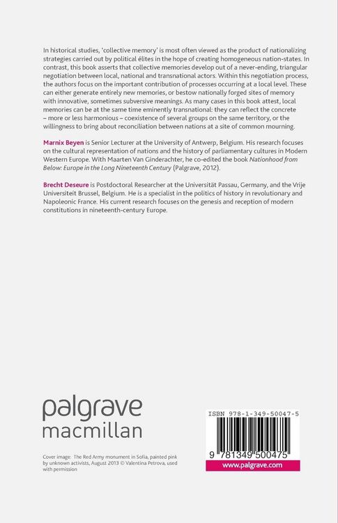Produktbild: Local Memories in a Nationalizing and Globalizing World