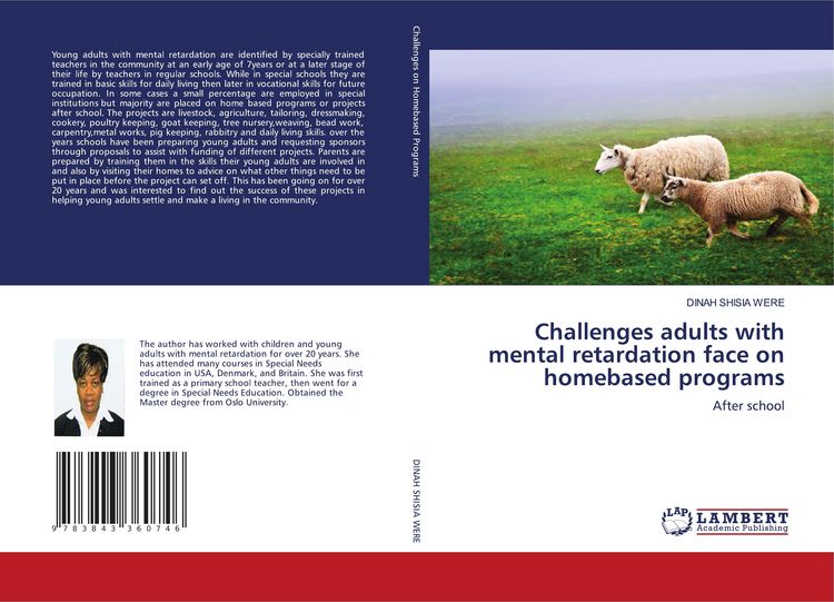Produktbild: Challenges adults with mental retardation face on homebased programs
