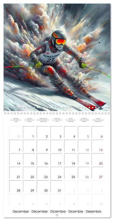 Produktbild: POPULAR USA SPORTS (Wall Calendar 2026 12 &times; 12 Inch) CALVENDO 12 Month Wall Calendar