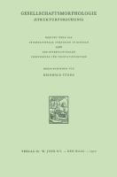 Produktbild: Gesellschaftsmorphologie