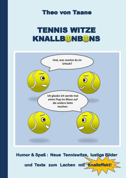 Produktbild: Tennis Witze Knallbonbons - Humor & Spa&szlig;: Neue Tenniswitze, lustige Bilder und Texte zum Lachen mit Knalleffekt