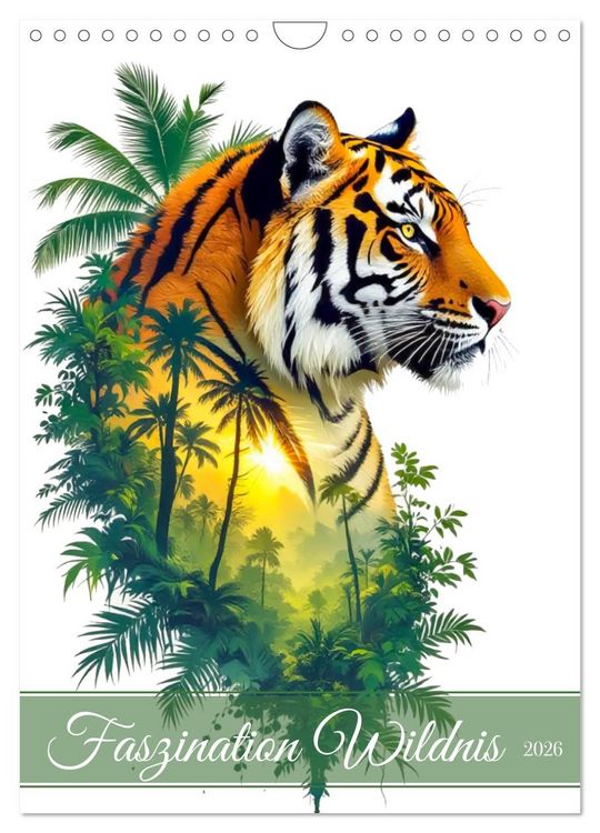 Produktbild: Im Bann der Wildnis (Wandkalender 2026 DIN A4 hoch), CALVENDO Monatskalender