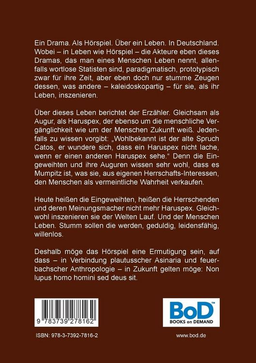 Produktbild: Nur Worte. &Uuml;ber ein Leben. In Deutschland