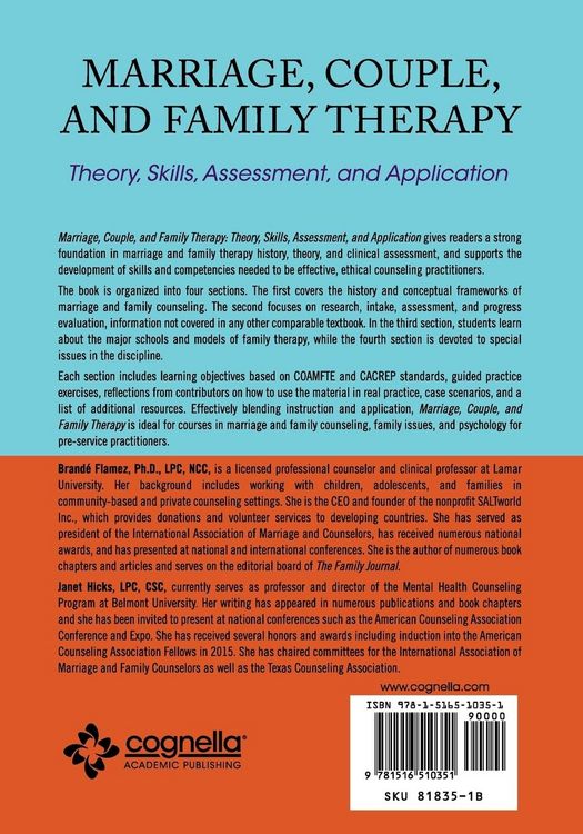 Produktbild: Marriage, Couple, and Family Therapy