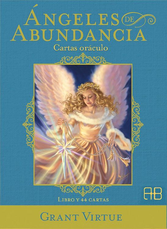 Produktbild: &Aacute;ngeles de abundancia : cartas or&aacute;culo : libro y 44 cartas