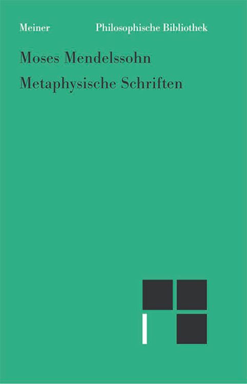 Produktbild: Metaphysische Schriften