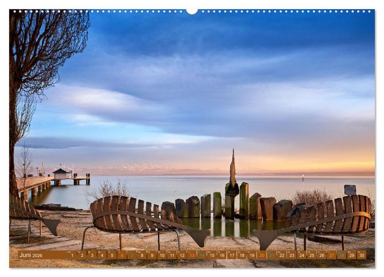 Produktbild: Lindau - Juwel am Bodensee (Wandkalender 2026 DIN A2 quer), CALVENDO Monatskalender