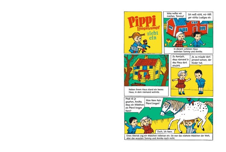 Produktbild: Pippi Langstrumpf. Der Comic
