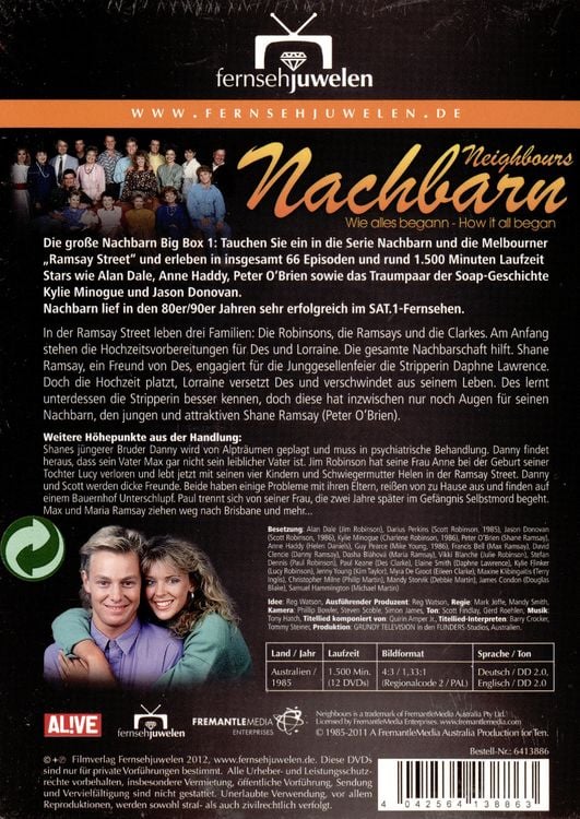 Nachbarn/Neighbours - Big Box 1 (Episoden 1-60) [12 DVDs] als DVD