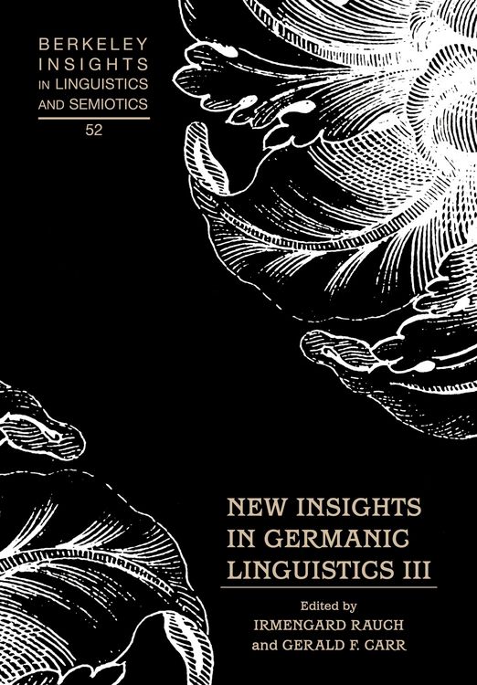 Produktbild: New Insights in Germanic Linguistics III