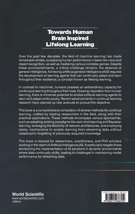 Produktbild: Towards Human Brain Inspired Lifelong Learning