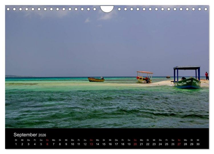 Produktbild: Jamaika Sonne und Strand (Wandkalender 2026 DIN A4 quer), CALVENDO Monatskalender
